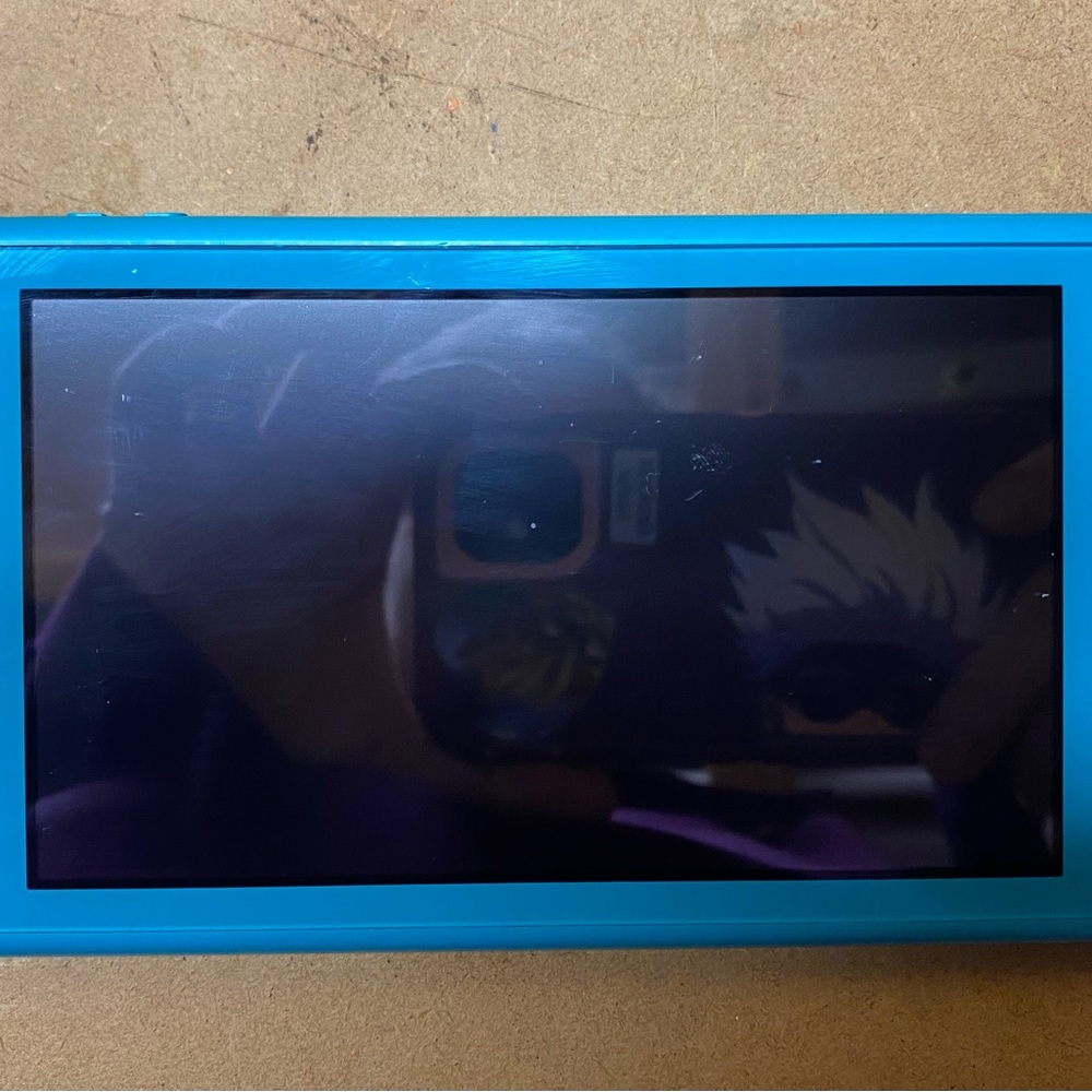 Nintendo Switch Lite Blue Console with ACNH Case and Charger (no games) - Picture 2 of 12
